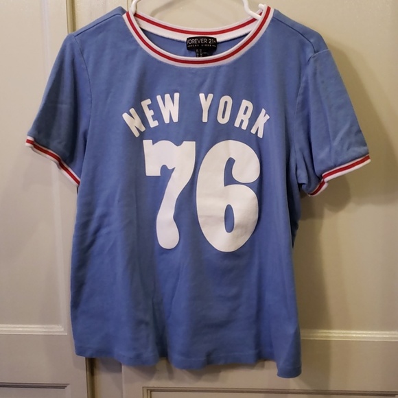 Forever 21 Tops - Forever 21 plus sizes New York 76 T-shirt. Forever 21 Tops - Forever 21 plus sizes New York 76 T-shirt.